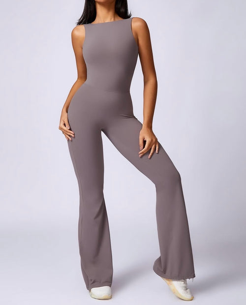 Flare leg Jumpsuit